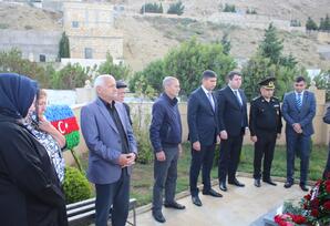 Şəhid Elvin Salahovun əziz xatirəsi yad olunub FOTOLAR