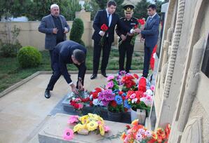 Şəhid Elvin Salahovun əziz xatirəsi yad olunub FOTOLAR