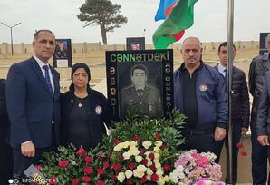 Şəhid Xosrovzadə İlkin Azay oglunun anım mərasimi keçirilib FOTOLAR