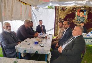 Biləsuvarda şəhidin anım günündə xatirəsi yad edildi FOTOLAR