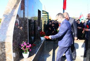 Vətən müharibəsi şəhidi Bahələddin İsmayılovun ildönümündə xatirəsi anılıb FOTOLAR