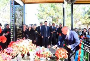 Vətən müharibəsi şəhidi Bahələddin İsmayılovun ildönümündə xatirəsi anılıb FOTOLAR