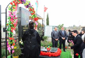Şəhid Rusif Quliyevin xatirəsi anılıb FOTOLAR