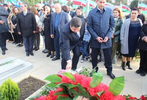 Şəhid İsmayıl Kərimlinin əziz xatirəsi yad olunub FOTOLAR