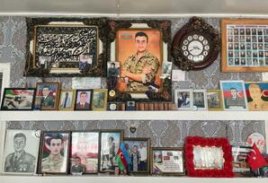 Qubada şəhid Ceyhun İsayevin məzarı ziyarət olunub FOTOLAR