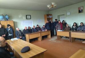 Gədəbəydə partiya fəalları ilə görüşlər keçirilib ŞƏRH