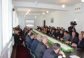 “Rayonda ideoloji işin təşkili və informasiya müharibəsində gənclərin rolu” FOTOLAR