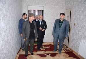 Masallının Köçəkli kəndində şəhid ailəsi üçün tikilən ev istifadəyə verildi