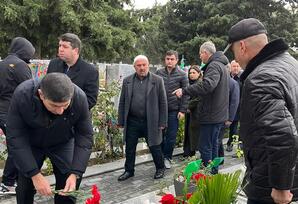 Şəhid Taleh Yusifovun xatirəsi yad olunub FOTOLAR