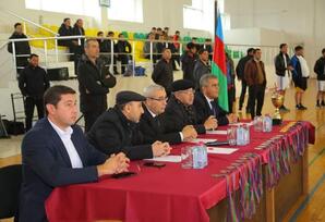 Oğuzda Ümummilli Liderin anım gününə həsr olunmuş “Voleybol” turniri keçirilib FOTOLAR