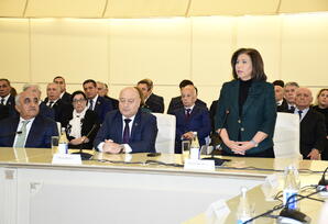 YAP İdarə Heyətinin genişləndirilmiş iclasında cənab İlham Əliyevin prezidentliyə namizədliyi irəli sürülüb  - FOTOLAR