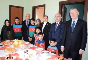 Masallıda “Sabahın 5 əsgərinə ev olaq" devizi altında ev tikildi