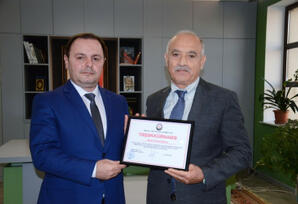 Masallı RİH-də Heydər Əliyevin 100 illik yubileyi tədbiri keçirilib