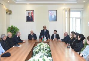 Nəsimidə 20 Yanvar şəhidlərinin ailə üzvləri və əlillərlə görüş təşkil edilib
