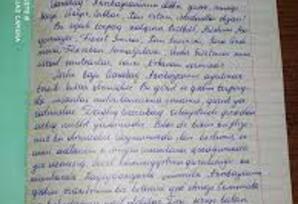 Əldən gedən əl yazısı MÜNASİBƏT
