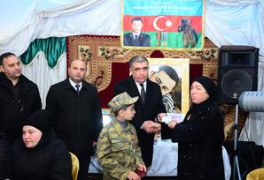 Ağstafada şəhid Ramiz Mustafayevin xatirəsi anılıb - FOTOLAR