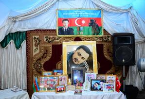 Ağstafada şəhid Ramiz Mustafayevin xatirəsi anılıb - FOTOLAR