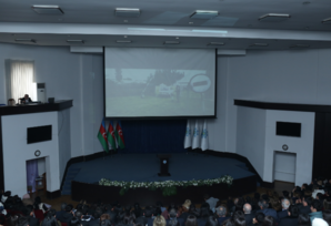 YAP Gəncə şəhər təşkilatı Xocalı soyqırımının 32-ci ildönümü ilə əlaqədar tədbir keçirib