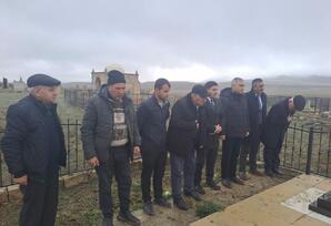 Şəhid Heybətalı Məmmədovun məzarı ziyarət olunub FOTOLAR