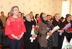 Ağcabədidə 8 mart Beynəlxalq Qadınlar Günü münasibətilə tədbir keçirilib - ŞƏRH