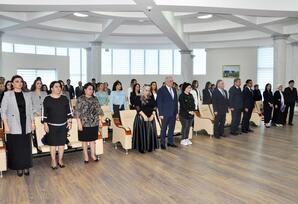 Pirallahı rayonunda 8 mart Beynəlxalq Qadınlar Gününə həsr olunmuş tədbir keçirildi - ŞƏRH