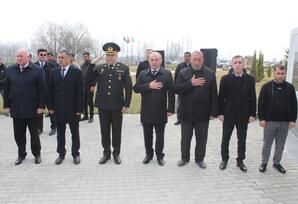 Şəhid Göyüşov Məzahir Niyaz oğlunun xatirəsi yad edilib ŞƏRH