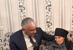 Xocavənddə şəhid anaları və xanımları evlərində ziyarət olunub