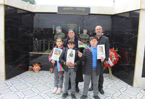 Şəhid Yusif Əhmədovun xatirəsi yad edilib FOTOLAR