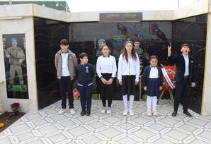 Şəhid Yusif Əhmədovun xatirəsi yad edilib FOTOLAR
