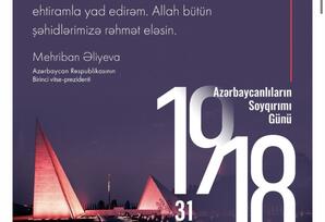 Mehriban Əliyeva paylaşım edib - FOTO