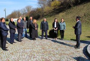 Quba Soyqırımı Memorial Kompleksi ziyarət olunub - FOTOLAR
