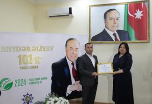 YAP Goranboy rayon təşkilatının yaradılmasının 29-cu ildönümü qeyd olunub - FOTOLAR