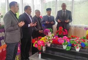 Şəhidimizin doğum günü məzarı ziyarət olundu - ŞƏRH