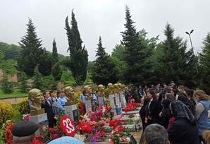 Oğuzda şəhid  Anar Əliyevin xatirəsi anılıb - FOTO