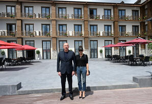 İlham Əliyev və Mehriban Əliyeva Zəngilanda “Ağalı” hotelinin açılışında iştirak ediblər - YENİLƏNİB - FOTOLAR 