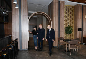 İlham Əliyev və Mehriban Əliyeva Zəngilanda “Ağalı” hotelinin açılışında iştirak ediblər - YENİLƏNİB - FOTOLAR 