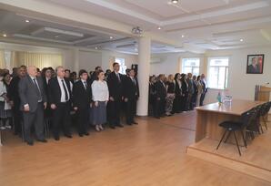 Nəsimidə Müstəqillik Gününə həsr edilmiş tədbir keçirilib FOTOLAR