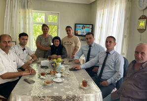 Şəhid Kərəm Təvəkkül oğlu Hacıyevin anım günündə xatirəsi yad edildi - FOTO
