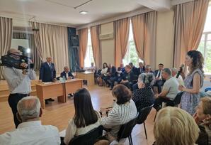 Nəsimi rayonunda səyyar qəbul keçirilib Tədbir