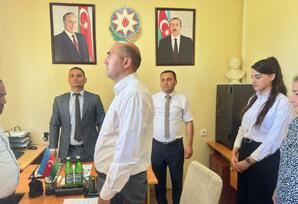 YAP Biləsuvar rayon təşkilatı Muğan kənd ərazi partiya təşkilatında hesabat-seçki yığıncağı keçirib - FOTO