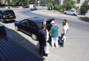 Yasamal rayonunda Qurban bayramı münasibəti ilə keçirilən aksiya davam edir FOTOLAR
