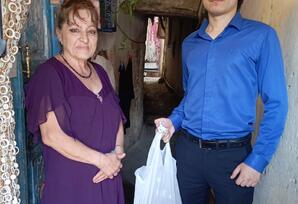 Yasamal rayonunda Qurban bayramı münasibəti ilə keçirilən aksiyanın dördüncü günüdür
