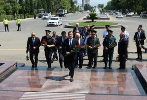 Şəmkirdə 15 iyun - Milli Qurtuluş Gününə həsr olunmuş tədbir keçirildi FOTO