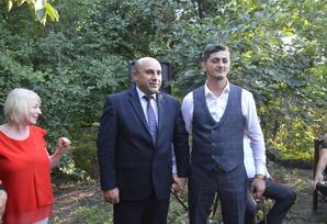 AMEA-nin alimləri Ağdaş rayonunda Vətən Müharibəsi Qazisi Ədil Ədilovun nişan mərasimində iştirak ediblər FOTOLAR