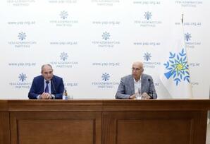 Yeni Azərbaycan Partiyasının İdarə Heyətinin iclası keçirilib