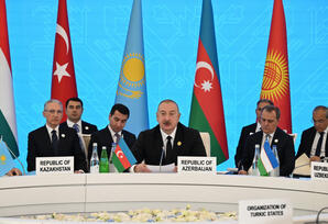 Prezident İlham Əliyev TDT-nin Dövlət başçılarının qeyri-rəsmi Zirvə görüşündə iştirak edir - FOTOLAR