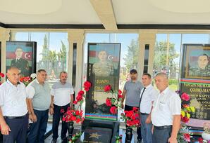 Vətən müharibəsi şəhidlərinin doğum günlərində xatirələri yad edilib FOTO