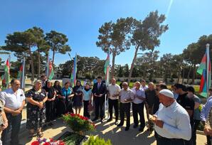 Şəhid Nurlan Mustafayevin doğum günündə xatirəsi anılıb ŞƏRH