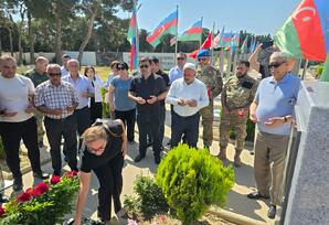 Şəhid Nurlan Mustafayevin doğum günündə xatirəsi anılıb ŞƏRH