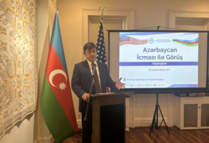 Vaşinqtonda Azərbaycan icması ilə görüş keçirilib - FOTOLAR